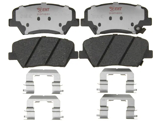 EHT1432H – R/M BRAKES Brake Pad, OE Replacement Hybrid Technology Includes Mounting Hardware